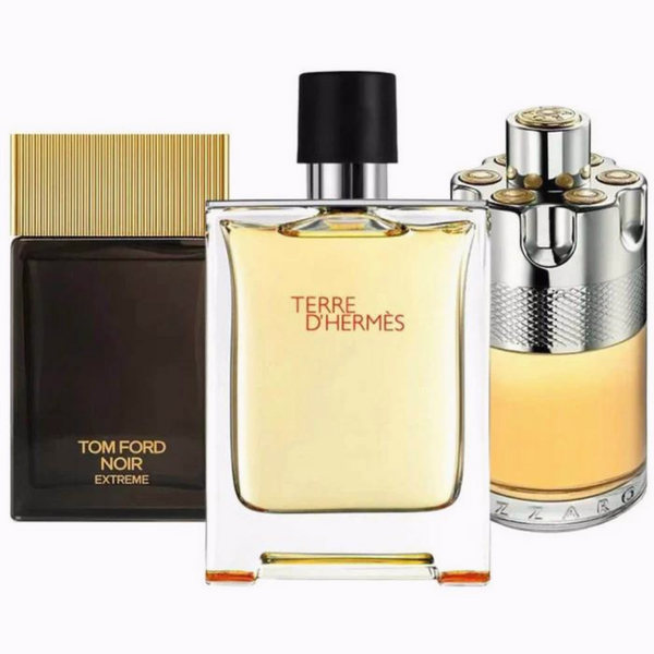 Terre d’Hermès, Tom Ford Noir Extreme, Azzaro Wanted Eau de Toilette